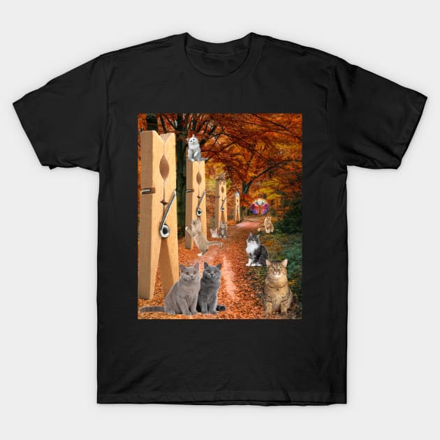 WELCOME TO THE CAT PARTY T-Shirt by Bristlecone Pine Co.